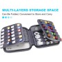 Lacdo USB Flash Drive Case Thumb Drive Portable Electronic Accessories Storage Bag para SanDisk/SamData/Samsung USB Flash Drives