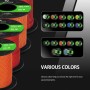 Abma Cord Paracord 2mm Cuerda de 100% Nylon 15m Tipo I Cuerda de Paracaídas 1 Hebra - MAX. 45 kg - Naranja