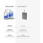 Batería Li-Ion de Alto Rendimiento 9500mWh 2600mAh para PS5 Controller, 66% más de Resistencia (Capacidad), PS5 Controller
