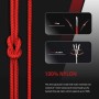 Abma Cord Paracord 2mm Cuerda de 100% Nylon 15m Tipo I Cuerda de Paracaídas 1 Hebra - MAX. 45 kg - Naranja