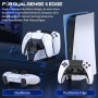 ALEEMTRY Cargador Mando PS5, Dual Accesorios ps5 Mando Cargador con Apariencia Genial para Mando ps5, Cargador para Playstation