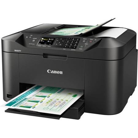 Canon MAXIFY MB2150 - Impresora Multifuncional WiFi de inyección de tinta con Fax y ADF, negra