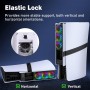 Ventilador de Refrigeración para PS5 Slim y PS5 Pro - Tendak Ventilador de Refrigeración LED con luz RGB, Puerto USB 3.0 y 3