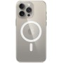 Apple Funda de Silicona con MagSafe para el iPhone 15 Pro MAX - Arcilla ​​​​​​​