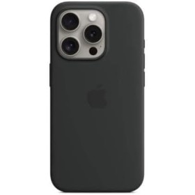 Apple Funda de Silicona con MagSafe para el iPhone 15 Pro MAX - Negro ​​​​​​​