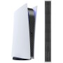 kwmobile Pegatina compatible con Sony Playstation 5 Disc Edition - Skin decorativo y protector para videoconsola - de carbono