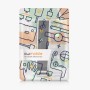 kwmobile Pegatina compatible con Sony Playstation 5 Disc Edition - Skin decorativo y protector para videoconsola - de carbono
