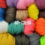 Brotree 4mm Paracord 550 7 Hebras Cuerda de Nylon 15M Tipo III Cuerda de Paracaídas para Supervivencia, Al Aire Libre, Bricolaje