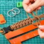 Brotree 4mm Paracord 550 7 Hebras Cuerda de Nylon 15M Tipo III Cuerda de Paracaídas para Supervivencia, Al Aire Libre, Bricolaje