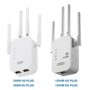 Amplificador de señal WiFi de 1200Mbps con puerto WAN/LAN, amplificado