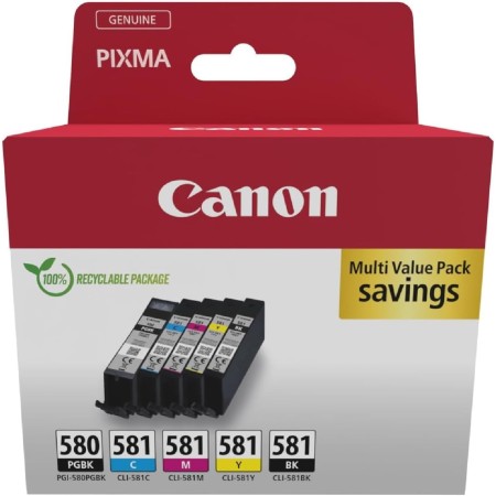Canon PG-580 y CL-581