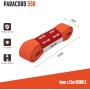 Brotree 4mm Paracord 550 7 Hebras Cuerda de Nylon 15M Tipo III Cuerda de Paracaídas para Supervivencia, Al Aire Libre, Bricolaje