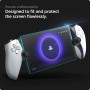 Spigen Glas.tR EZ Fit Protector Pantalla para Sony PlayStation Portal Remote Player, 1 Unidad, Instalación Fácil, Crystal Clear,