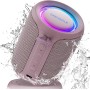 Deeyaple Altavoz Bluetooth, Altavoz Bluetooth Potente Baffle con Graves intensos, Bluetooth 5.3 Altavoz Conectado, 15 W