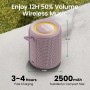 Deeyaple Altavoz Bluetooth, Altavoz Bluetooth Potente Baffle con Graves intensos, Bluetooth 5.3 Altavoz Conectado, 15 W
