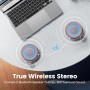 Deeyaple Altavoz Bluetooth, Altavoz Bluetooth Potente Baffle con Graves intensos, Bluetooth 5.3 Altavoz Conectado, 15 W