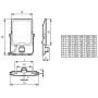 Philips Proyector LED Ledinaire BVP167 10W 1200lm 110D - 830-865 CCT | IP65 - Detector De Movimiento Y Luz - Simétrico