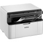 Brother DCP-1610W - Impresora multifunción láser (B/N 20 PPM, A4, USB), Blanco y Negro