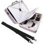 Khanka Duro Viaje Funda Case Estuche para Sony Consola Playstation 5.（Solo Estuche, Blanco