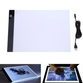 Tableta gráfica LED para escribir, caja de luz para pintar, tablero de