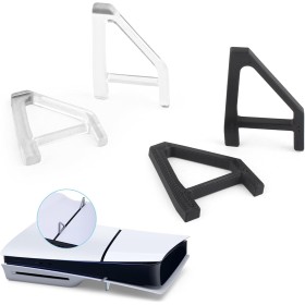 Soporte Horizontal para PS5 Slim Sólo Aplicable a la Versión Disc Soporte Base Compatible con Playstation 5 Slim Consola