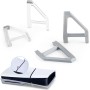 Soporte Horizontal para PS5 Slim Sólo Aplicable a la Versión Disc Soporte Base Compatible con Playstation 5 Slim Consola