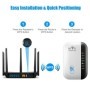 Repetidor WIFI inalámbrico para el hogar, enrutador extensor de rango 