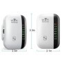 Repetidor WIFI inalámbrico para el hogar, enrutador extensor de rango 