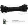 suruikei 30m Cord Paracord 550 4mm Cuerda Paracord 7 Hebras Cuerda de Nylon Cuerda de Paracaídas Carga para Acampar, Al Aire