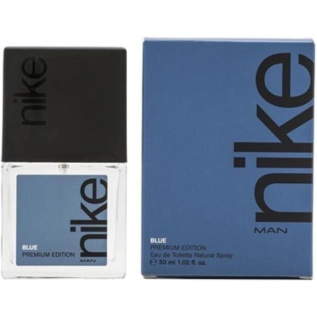 NIKE - Blue, Colonia Hombre, 200 ml, Perfume Formato Spray, Eau de Toilette Natural y Masculina, Aroma Frutal Amaderado,