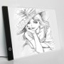 Almohadilla LED para pintura de diamantes, tablero de luz alimentado p