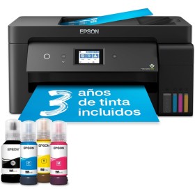 Impresora multifunción EcoTank ET-15000 A3+ con depósito de tinta, conexión Wi-Fi y tinta incluida para hasta 3 años.
