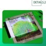 Almohadilla LED para pintura de diamantes, tablero de luz alimentado p