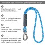 Besthouse 10 mm (0,39") Cuerda para Escalada en Roca, Cuerda Estática para Salvar Vidas Cuerda de Escape de Incendios Cuerda