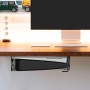 Geekria Soporte para Debajo del Escritorio Compatible con el Soporte de Consola Playstation 5, Soporte de aleación de Aluminio