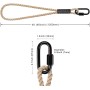 Besthouse 10 mm (0,39") Cuerda para Escalada en Roca, Cuerda Estática para Salvar Vidas Cuerda de Escape de Incendios Cuerda