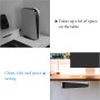Geekria Soporte para Debajo del Escritorio Compatible con el Soporte de Consola Playstation 5, Soporte de aleación de Aluminio