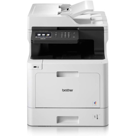 Brother DCP-L8410CDW -Impresora multifunción láser Color Profesional 3 en 1 (impresión, Copia y escaneado, Alta Velocidad, WiFi,