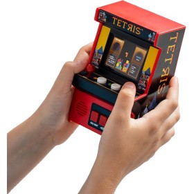 Arcade Classics Minimáquina de Videojuego de Tetris, Juguete electrónico clásico Retro con Nueva Pantalla TFT de Color, réplica