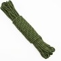G2PLUS Cuerda 30 m x 6 mm Cuerda de Polipropileno Negro Cuerda de Amarre Cuerda de Nailon Multifuncional Carga de Rotura: 260 kg