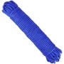 G2PLUS Cuerda 30 m x 6 mm Cuerda de Polipropileno Negro Cuerda de Amarre Cuerda de Nailon Multifuncional Carga de Rotura: 260 kg
