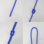G2PLUS Cuerda 30 m x 6 mm Cuerda de Polipropileno Negro Cuerda de Amarre Cuerda de Nailon Multifuncional Carga de Rotura: 260 kg