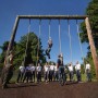 Aoneky Cuerda para Trepar de Yute - 30/40/50mm, 3-9M, Cuerda de Escalada con Mosquetón, Cuerda para Crossfit Entrenamiento