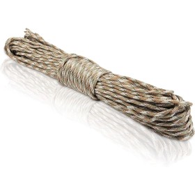 CoverUp! Cuerda Paracord 550 de 7 Hilos - Cuerda Resistente - 31 Metros de cordino Paracord con una Cubierta de Cuerda