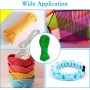 Kulannder Cuerda de Pulsera de Paracord, 18 Piezas de Cuerda de paracaídas, Juego de Cuerdas de Supervivencia al Aire Libre,