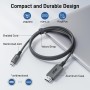 acer Cable USB C a HDMI 4K@60Hz, Thunderbolt 3/4 Cable Tipo C a HDMI 2.0, Compatible con iPhone 16 Pro Max, MacBook Air/Pro,
