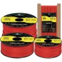 Kamu Synber Paracord 2mm 3 Hebras 15M 100% Nylon Tipo I Cuerda de Paracaídas para Exteriores, Bricolaje, Artesanía | Soporta