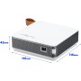 AOpen PV12 Powered by Acer - Proyector LED (480p (854 x 480 píxeles), 700 lúmenes, Contraste 5000:1, Keystone, 1 Altavoz de 2 W,