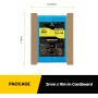 Kamu Synber Paracord 2mm 3 Hebras 15M 100% Nylon Tipo I Cuerda de Paracaídas para Exteriores, Bricolaje, Artesanía | Soporta
