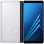 Samsung Neon Flip Carcasa Para Galaxy A8, notificaciones tramite bordes Illuminati, Oro